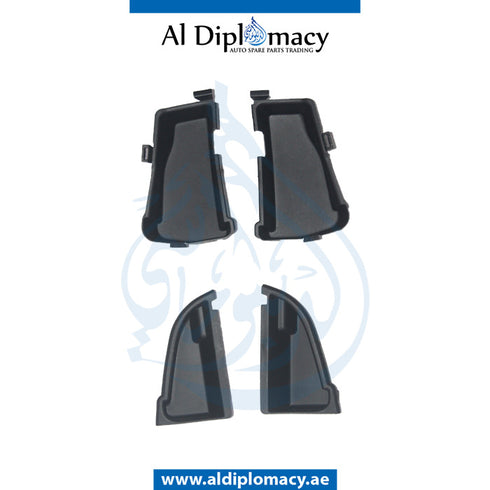 Front Bumper, WITH SENSOR AND WIPER Hole, FOG LAMP Type, M PERFORMANCE LOOK for BMW 5 Series F10 (2013-2016) models