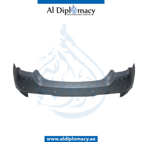 Rear Bumper, WITH SENSOR Hole, M Performance, SINGLE SINGLE EXHAUST TYPE for BMW 5 Series F10 (2013-2016) models