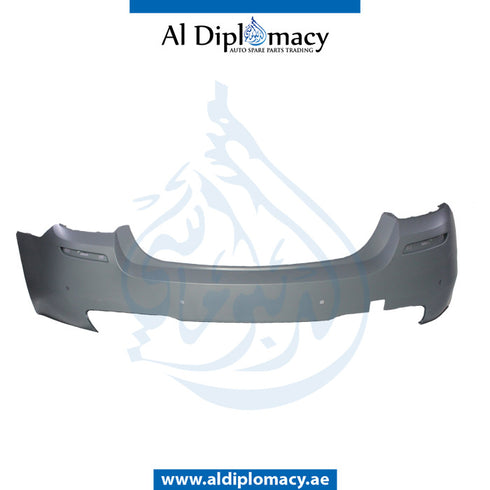 Rear Bumper, WITH SENSOR Hole, M TECH Look, TWO SINGLE EXHUAST TYPE for BMW 5 Series F10 (2010-2016) models