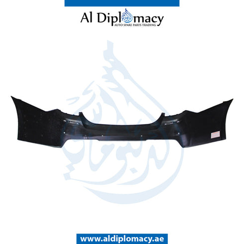 Rear Bumber, WITH SENSOR Hole, M-tec, ONE SINGLE EXHUAST TYPE for BMW 5 Series F10 (2010-2016) models