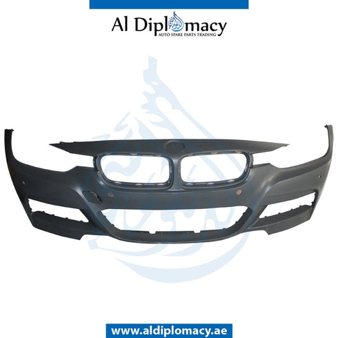 Front Bumper, WITH SENSOR Hole, M PERFORMANCE LOOK for BMW 3 Series F30 (2011-2015) models