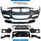 Front Bumper, WITH SENSOR AND WIPER Hole, M PERFORMANCE for BMW 3 Series F30 (2011-2015) models, Part Number T-F30FB(M-PER)+S+W