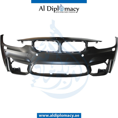 Front Bumper, WITH SENSOR AND WIPER Hole, M3 STYLE for BMW 3 Series F30 (2011-2015) models