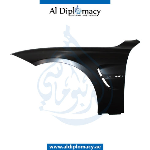 Front Fender, Chrome, M3 Look, SET for BMW 3 Series F30 (2011-2015) models