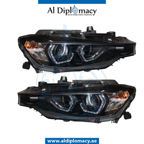 Headlight, LED Style, SET for BMW 3 Series F30 (2011-2015) models, Part Number T-F30HL(LED STYLE)-SET