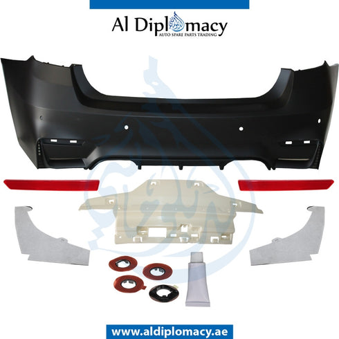 Rear Bumper, WITH SENSOR Hole, M3 for BMW 3 Series F30 (2011-2015) models