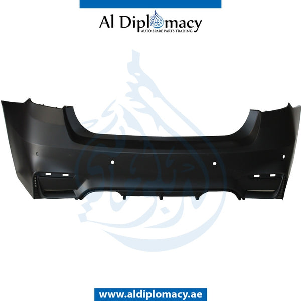 Rear Bumper, WITH SENSOR Hole, M3 for BMW 3 Series F30 (2011-2015) models, Part Number T-F30RB(M3)+S