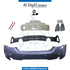 Rear Bumber, WITH SENSOR Hole, M-tec, TWO SINGLE EXHAUST TYPE for BMW 4 Series F32 (2013-2017) models