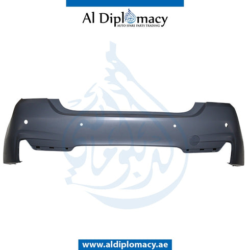 Rear Bumber, WITH SENSOR Hole, M-tec, TWO SINGLE EXHAUST TYPE for BMW 4 Series F32 (2013-2017) models