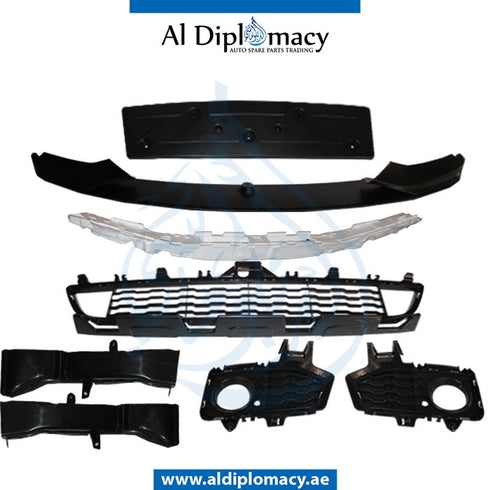 Front Bumper, WITH SENSOR AND WIPER Hole, M PERFORMANCE LOOK for BMW 4 Series F32 (2013-2017) models