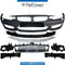 Front Bumper, WITH SENSOR AND WIPER Hole, M PERFORMANCE LOOK for BMW 4 Series F32 (2013-2017) models, Part Number T-F32/F33/F36FB(M-PER)+S+W