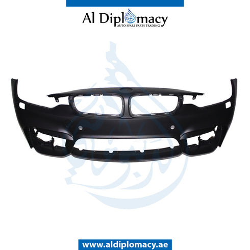 Front Bumper, WITH Sensor, WIPER Hole, AND Grille, M4 LOOK for BMW 4 Series F32 (2013-2017) models
