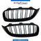 SHOW Grille, FULL BLACK Matt, M4 LOOK for BMW 4 Series F32 (2013-2017) models, Part Number T-F32/F33/F36GRILLE-BK MATE-(M4)(SET)