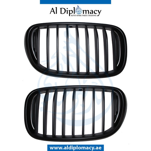 SHOW Grille, Black, M Performance, SET for BMW 7 Series G11 (2015) models, Part Number T-G11/G12 GRILLE(PERFORMANCE)SET-BK