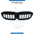 SHOW Grille, M3 Look, Black, SET for BMW 3 Series G20 (2018-2022) models, Part Number T-G20 GRILLE M3 LOOK BLACK