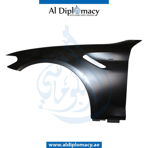 Front Fender, M5 Style, Black, SET for BMW 5 Series G30 (2016-2020) models