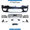 Front Bumper, WITH SENSOR AND WIPER Hole, M5 Style, COMPLETE for BMW 5 Series G30 (2016-2020) models, Part Number T-G30FB+S+W(M5 STYLE)-CO