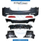 Rear Bumper, WITH SENSOR Hole, M5 Style, COMPLETE for BMW 5 Series G30 (2016-2020) models, Part Number T-G30RB+S(M5 STYLE)-CO