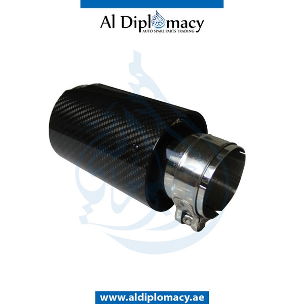 EXHAUST TAILPIPE Tip, M Power, Carbon, SET for BMW models, Part Number T-M EXHAUST SINGLE-CARBON(SET)