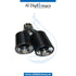 EXHAUST TAILPIPE Tip, Carbon, SET for BMW models