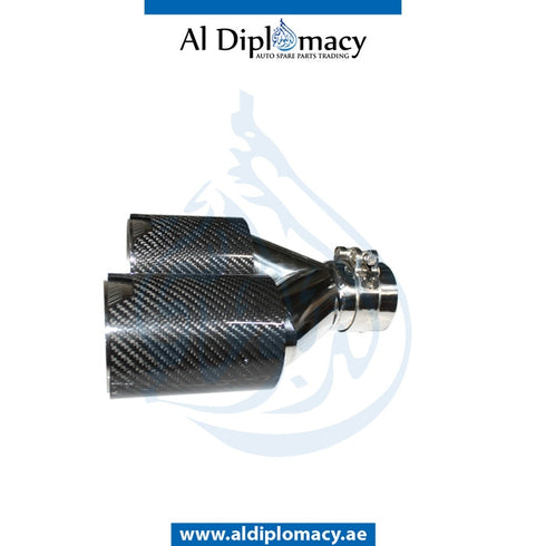EXHAUST TAILPIPE Tip, Carbon, SET for BMW models