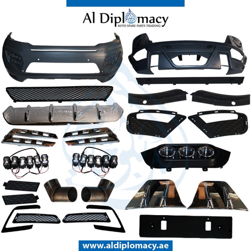 RANGE ROVER EVOQUE 458 STYLE BODY KIT 2014 COMPLETE for Land Rover models, Part Number T-RANGE EVOQUE-458 STYLE-BODYKIT-2014