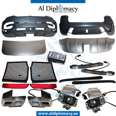 RANGE ROVER SPORT STARTECH BODY KIT 2014 COMPLETE for Land Rover models, Part Number T-RANGE SPORT-STARTECH-BODYKIT 2014