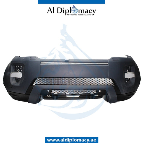 Front Bumper, EMPTY for Land Rover models, Part Number T-RR-EVOQUE FB EMPTY 2012-