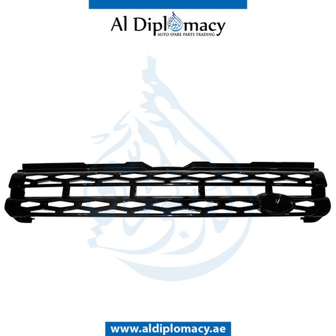 Grille, BLACK for Land Rover models, Part Number T-RR-EVOQUE GRILLE BLACK 2012