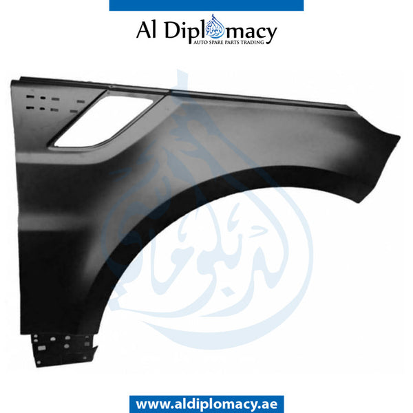 Right Fender, ALUMINIUM for Land Rover models, Part Number T-RR-SPORT FENDER RH 2012