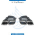 W166 Gle63 F Ml Bodykit Complete. Front Bumper, Rear Bumper, Hood, Fender, Headlight, Stoplight, And Exhaust, Mercedes-Benz M Class W166 Models By China