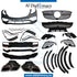 W166 GLE 63 BODY KIT COMPLETE 2015 for Mercedes-Benz GLE Class W166 (2011-2019) models, Part Number T-W166-GLE63 BODYKIT-2015-CO