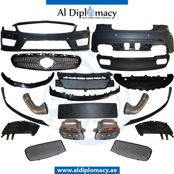 W176 A45 BODY KIT COMPLETE for Mercedes-Benz A Class W176 (2012-2018) models, Part Number T-W176-A45 BODYKIT-CO
