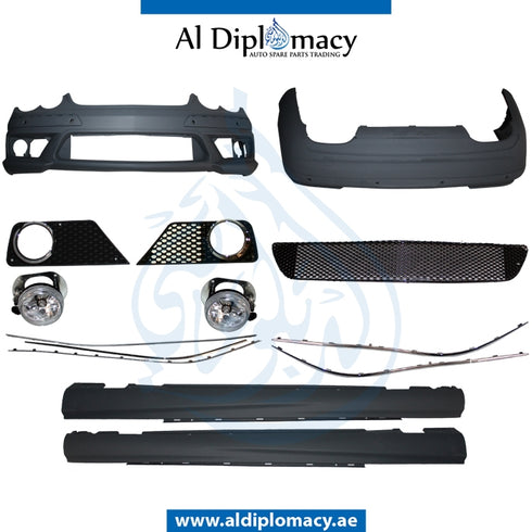 W209 CLK 63 BODY KIT COMPLETE for Mercedes-Benz CLK Class C209 (2002-2010) models, Part Number T-W209-CLK63 BODY KIT-CO
