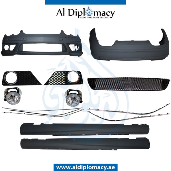 W209 CLK 63 BODY KIT COMPLETE for Mercedes-Benz CLK Class C209 (2002-2010) models, Part Number T-W209-CLK63 BODY KIT-CO