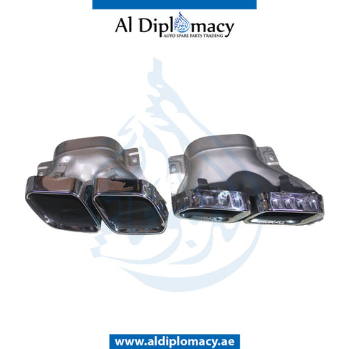 Front Rear W213 E63 2020-up BODYKIT Complete. Bumper, GT Grille, Diffuser, AND EXHAUST for Mercedes-Benz E Class E63 (2003-2010) models