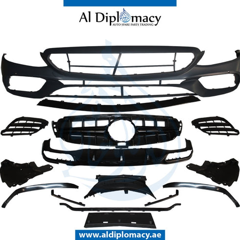 W213 AMG BODY KIT 2016 for Mercedes-Benz E Class W213 (2017-2023) models, Part Number T-W213-E63 BODYKIT-2016