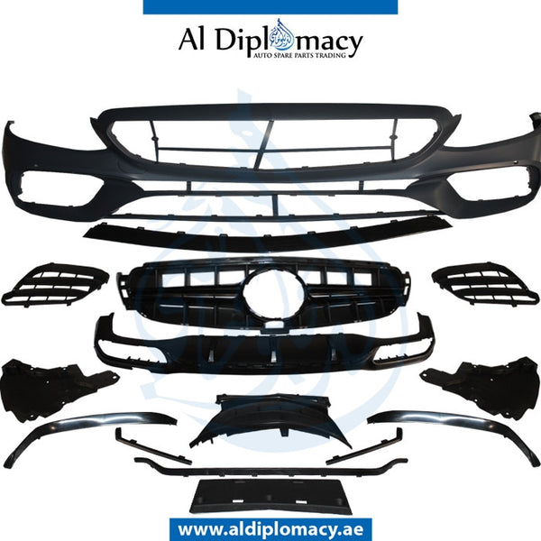 W213 AMG BODY KIT 2016 for Mercedes-Benz E Class W213 (2017-2023) models, Part Number T-W213-E63 BODYKIT-2016