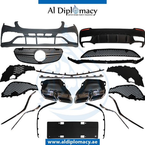 W253 GLC 43 BODY KIT 2015 COMPLETE for Mercedes-Benz GLC Class W253 (2015-2022) models, Part Number T-W253-GLC43 BODYKIT-2015-CO