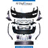 Front Rear W253 GLC 63 STYLE BODYKIT 2015 Complete. Bumper, AND BUMPER for Mercedes-Benz GLC Class W253 (2015-2022) models, Part Number T-W253-GLC 63 STYLE BODYKIT-2015-CO