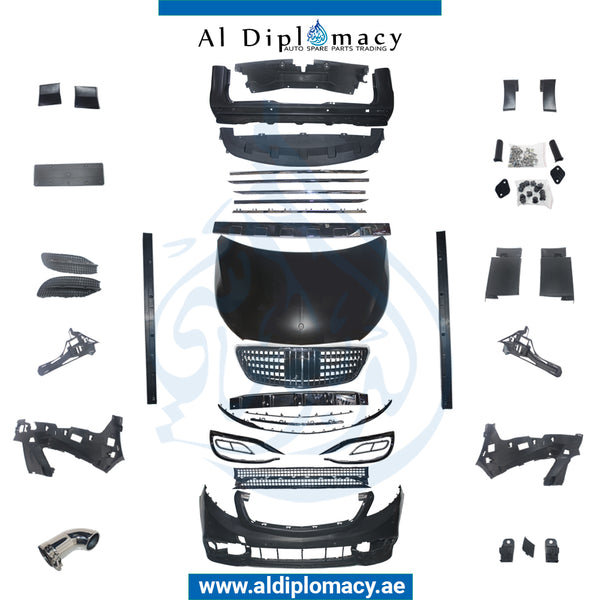 W447 MAYBACH BODY KIT COMPLETE for Mercedes-Benz VITO W447 (2014-2020) models, Part Number T-W447 MAYBACH BODYKIT-CO