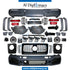 W463 G63 BODY KIT 2019 COMPLETE for Mercedes-Benz G Class W463 (1992-2022) models, Part Number T-W463-G63 BODYKIT-2019-CO