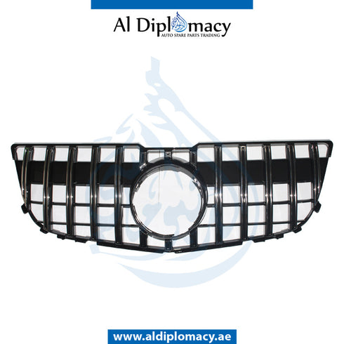 SHOW Grille, GTR Style, BLACK for Mercedes-Benz GLK Class X204 (2010-2015) models