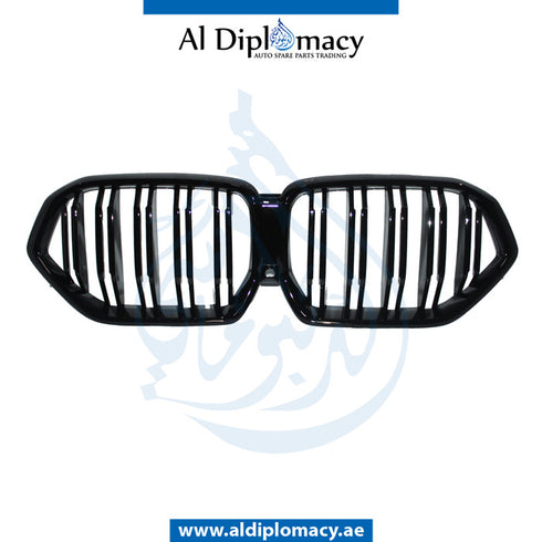SHOW Grille, M Look, Black, SET for BMW X6 Series G06 (2019-2023) models, Part Number T-X6/G06 GRILLE M LOOK BLACK