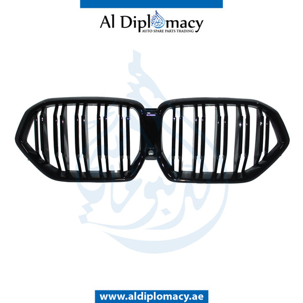 SHOW Grille, M Look, Black, SET for BMW X6 Series G06 (2019-2023) models, Part Number T-X6/G06 GRILLE M LOOK BLACK