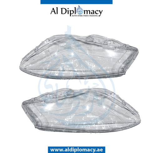 HEADLIGHT Glass, SET 2011 for Mercedes-Benz CLA Class W117 (2013-2022) models, Part Number T-117 HL GLASS 2013- SET