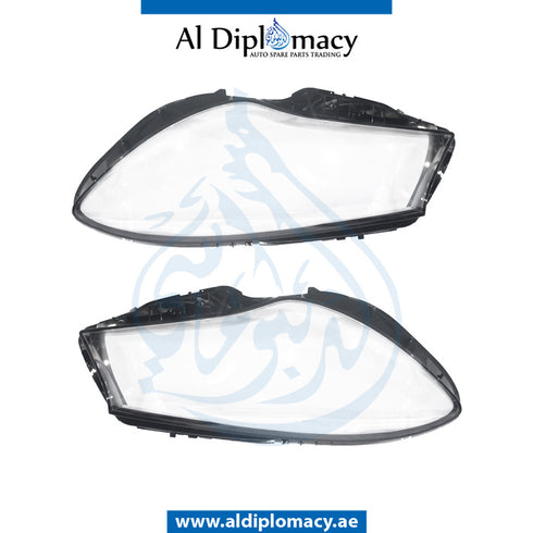 HEADLIGHT Glass, SET 2014 for Mercedes-Benz CLA Class W117 (2013-2022) models, Part Number T-117 HL GLASS 2016- SET
