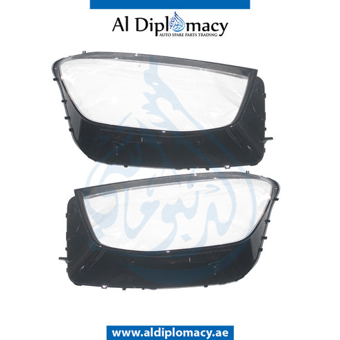 HEADLIGHT Glass, SET for Mercedes-Benz GLC Class W253 (2015-2022) models, Part Number T-253 HL GLASS SET