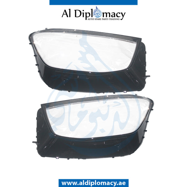 HEADLIGHT Glass, SET for Mercedes-Benz GLC Class W253 (2015-2022) models, Part Number T-253 HL GLASS SET
