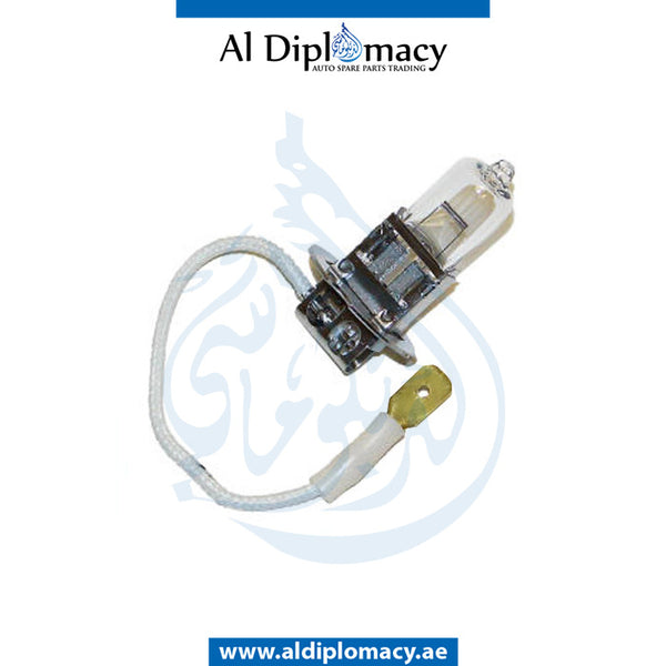 HALOGEN BULB H3 12V 55W for Mercedes-Benz models, Part Number TFA-64151